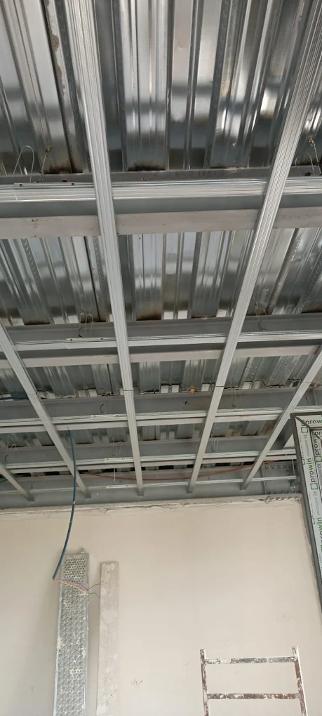 Galvaniz Metal Karkas Asma Tavan İskeleti