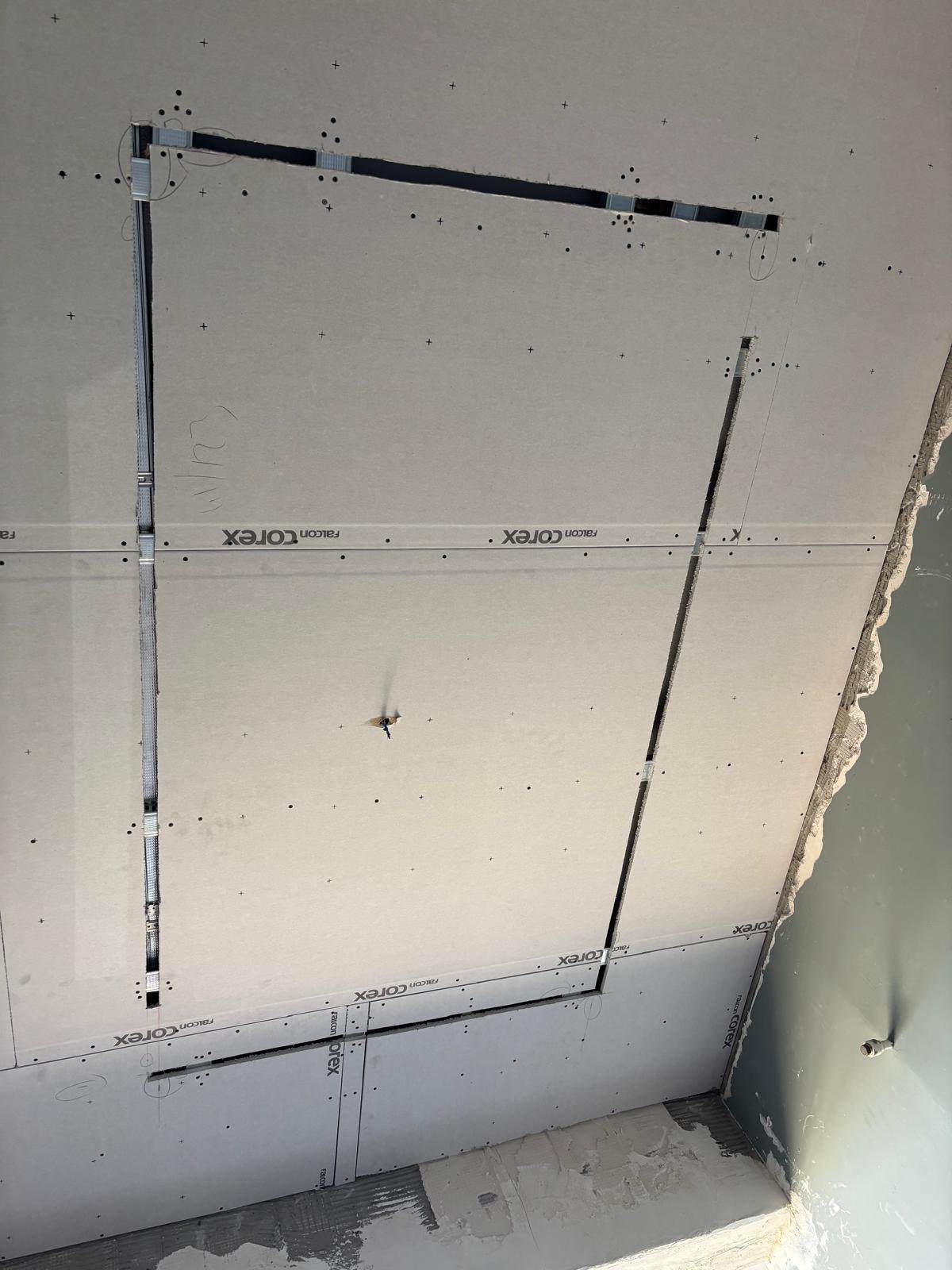 Alçıpan Tavan Kaplama ve Derz Dolgu Uygulaması